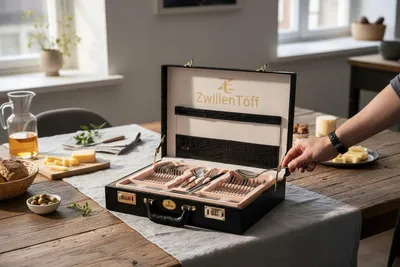 Produktbild von Besteckset ZwillenTöff ZT-6521 72-teilig Edelstahl für 12 Personen inkl. Aufbewahrungskoffer