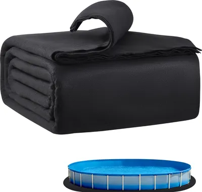 Produktbild von SucceBuy Poolunterlage Bodenplane Bodenschutzplane Poolmatte für Aufstellpools 3,6x7,3m