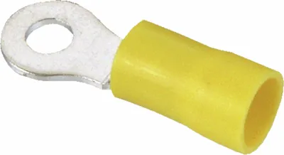 Produktbild von Ringkabelschuh, 6 mm², M4, 10 Stück