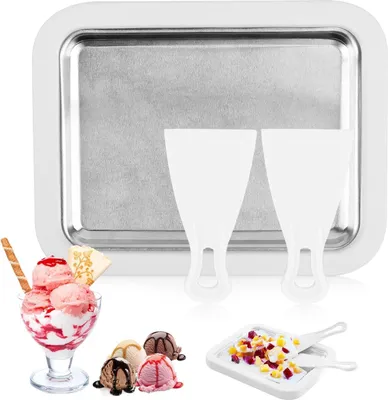 Produktbild von Eiscreme Roller Maker Pan Eisplatte mit Spateln Eismaschine
