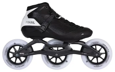 Obrázok produktu pre Závodné kolieskové korčule POWERSLIDE Finale 125 mm s 3-bodovým upevnením TRINITY a nízkym ťažiskom