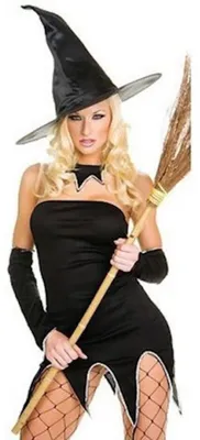 Immagine prodotto di Abito da strega per bambine, costume di Halloween, taglia 10-12