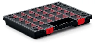 Produktbild von Sortimentskasten Werkzeugkiste Organizer Sortierbox Kleinteilemagazin Sortierkasten Werkzeugbox (399 x 303 x 50 mm)