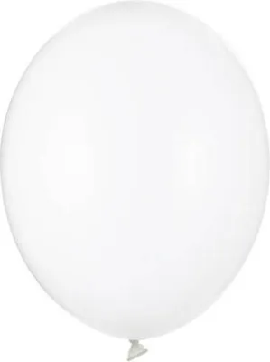 Zdjęcie produktu dla Balony lateksowe Strong, Przezroczyste, Crystal Clear, 30cm, 100 szt.