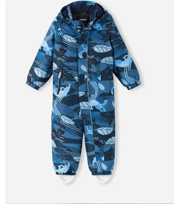 Produktbild von Reima Kinder Babyschneeanzug Reimatec Winter Overall, Puhuri Blau 86 cm