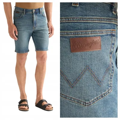 Immagine prodotto di WRANGLER | Pantaloncini in denim da uomo Texas, blu, taglia W32