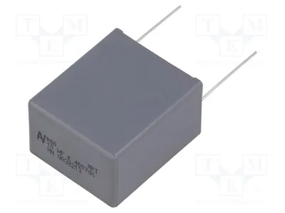 Obrázek produktu pro 1x Kondenzátor: Polyesterový, 200 VAC, 10 µF, 400 VDC, rozteč: 27,5 mm, typ: R60MR51005040K