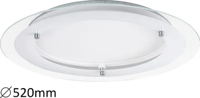 Immagine prodotto di Plafond da incasso 52 cm LED 22W bianco rotondo Lorna 3488 Rabalux