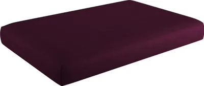 Produktbild von sunnypillow Palettenkissen mit abnehmbarem Bezug Sitzkissen 120x60x15cm Violett