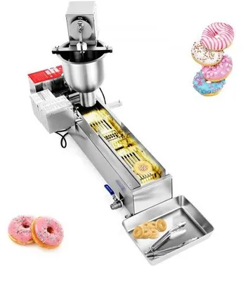 Immagine prodotto di Macchina automatica per ciambelle commerciale - 3kW, 90 pz/h, fila singola - Macchina per ciambelle professionale