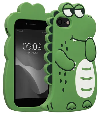 Produktbild von kwmobile Schutzhülle kompatibel mit Apple iPhone SE (2022) / iPhone SE (2020) / iPhone 8 / iPhone 7 - Hülle Handy - Handyhülle - Silikon Cover Case