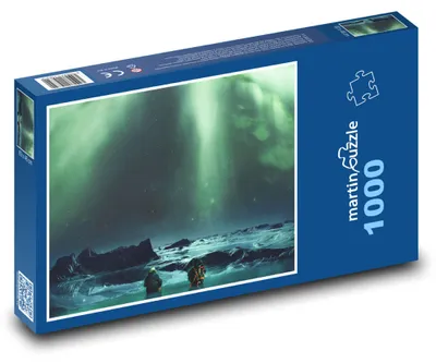 Obrázek produktu pro martinpuzzle - Puzzle 1000 - Polární záře - led, zima