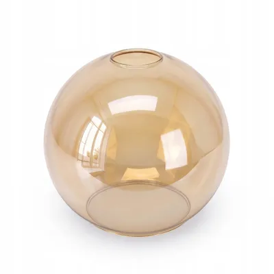 Produktbild von LUXOLAR Glasschirm Kugel E27 Bernstein Honigglas Ambra Ø18 cm N-180B