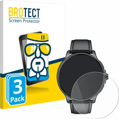 Produktbild von 3x BROTECT Schutzglas für CatShin Smartwatch 1.43" Schutzfolie Panzer Folie Glas Display Schutz klar