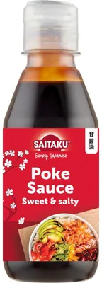 Obrázek produktu pro Saitaku Poke Sauce 200g – Pikantní, autentická omáčka na mísy a asijská jídla