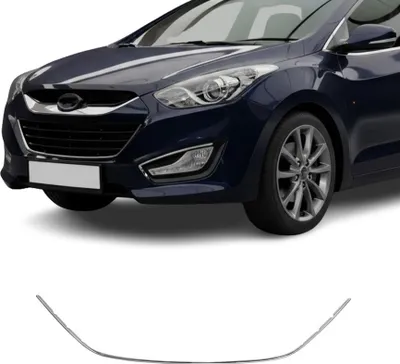 Image de Moulure de Grille de Calandre pour Hyundai i30 2012-2017 Chromé