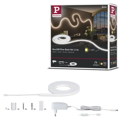 Produktbild von Paulmann MaxLED Flow LED Strip Warmweiß Basisset