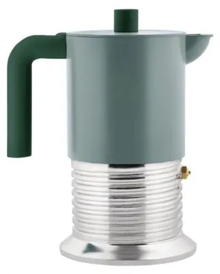 Produktbild von Alessi Vite Espressomaschine Gruen 6 PM01/6 GR 8003299503421
