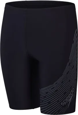 Produktbild von Speedo Medley Logo-Schwimmhose Jungen schwarz grau Gr 116