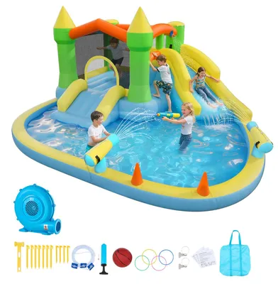 Aufblasbares Wasserspringschloss 382x398x197 cm, 3-4 Kinder