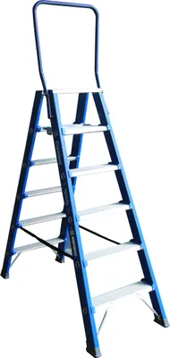 Produktbild von ASC Premium- Stufenstehleiter DT-6 2x6 Stufen mit 3,51m Arbeitshöhe