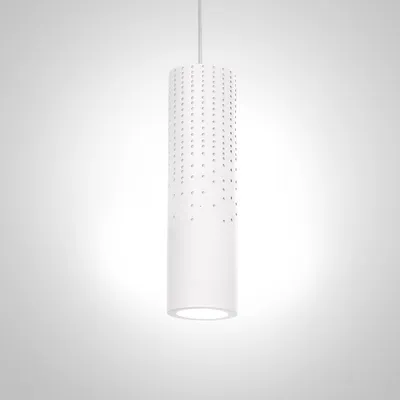 Produktbild von Pendelleuchte, GU10, Lampe Für Wohnzimmer Esszimmer Küche, Höhenverstellbar Farbe Gips-Weiß