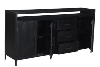 Produktbild von Livingfurn - Sideboard Kala Open 180 cm - Mangoholz
