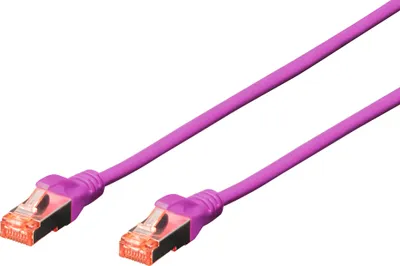 Image de DIGITUS Patchcable, Cat. 6, S/FTP, 0,25 m, rot