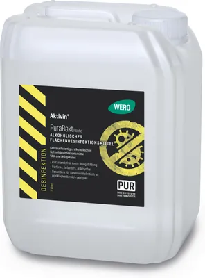 Produktbild von Aktivin® PuraBakt Fläche Desinfektion, Mengeninhalt:5 l, Behältnis:Kanister