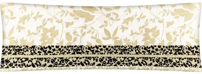 Zdjęcie produktu dla POSZEWKA na poduszkę relaksacyjną - 55x180 cm - biała, beżowa