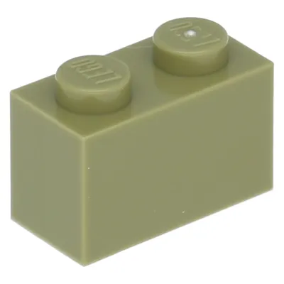 Produktbild von Lego® 1 Stück 3004 Stein Brick 1x2 Part Basic Steine 1 Olivgrün