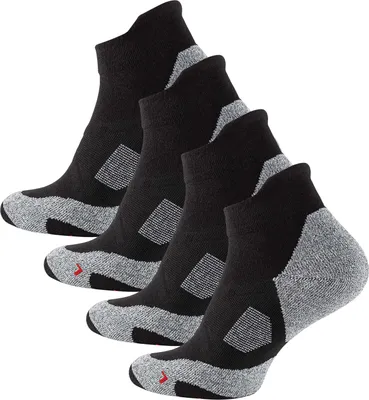 Produktbild von Stark Soul® Sneaker Sport Socks 2 Paar, Damen & Herren, Gr: 39-42, Schwarz
