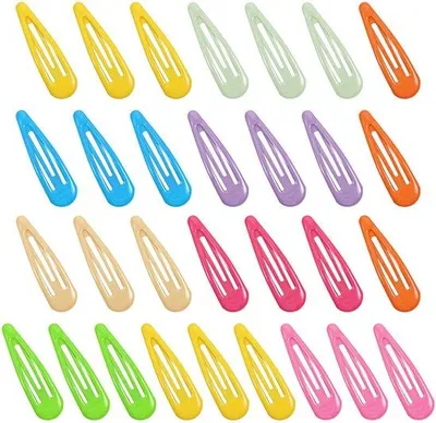 Obrázek produktu pro 30 kovových sponek do vlasů, 5 cm, protiskluzové, pro ženy a dívky