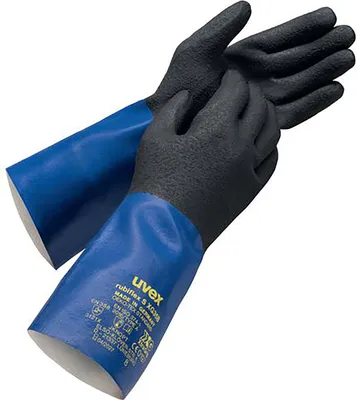 Produktbild von uvex Schutzhandschuh rubiflex S XG35B blau Gr. 11