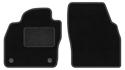 Immagine prodotto di Tappetini anteriori in moquette per Seat Ibiza V 2017- (hatchback) – 2 pezzi, neri, su misura – Wielganizator LUX
