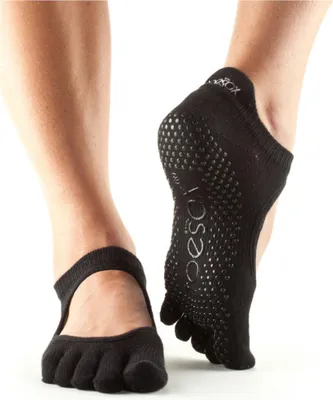 Produktbild von Toesox Bellarina Slip Socken Schwarz EU 43-45 Schwarz EU 43-45