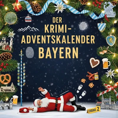 Produktbild von Der Krimi-Adventskalender Bayern