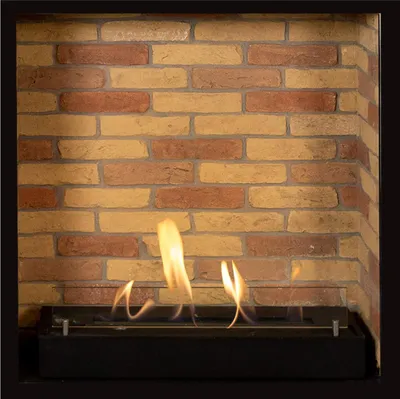 Immagine prodotto di Caminetto a etanolo Xaralyn - decoro in pietra da incasso - riscaldatore da 3 kW - facile installazione - fuoco aperto sicuro - bruciatore a etanolo in Vetroceramica