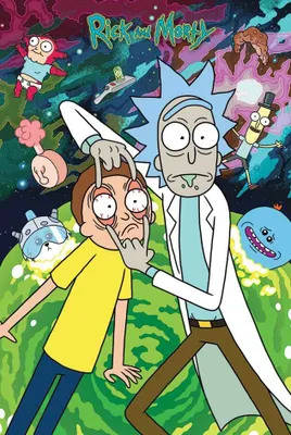 Produktbild von Pyramid International Rick and Morty Poster Set Watch 61 x 91 cm (4)