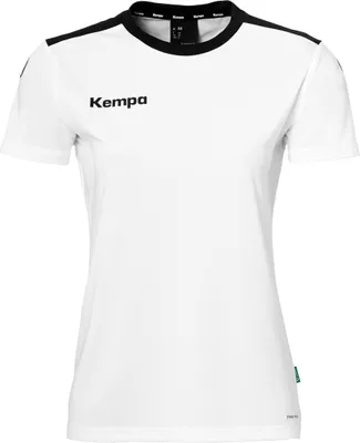 Produktbild von Kempa Trainings-T-Shirt Emotion 27 Women Unisex 2005124_01 weiß/schwarz S