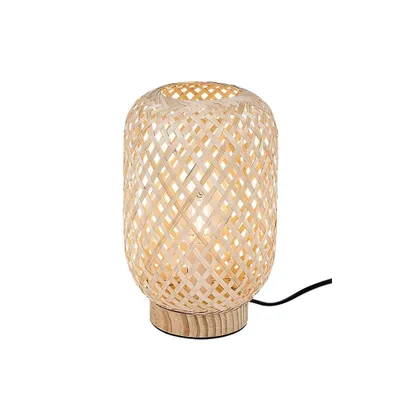 Produktbild von Rabalux 74016 Tischleuchte Alinafe, E14-Holz, rund, Skandinavisch, ø155mm