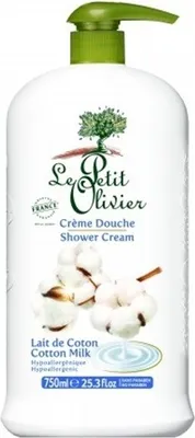 Produktbild von Le Petit Olivier Duschcreme - Baumwollmilch 750ml