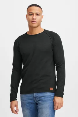 Produktbild von BLEND BHJohn Herren Strickpullover Feinstrick Pullover mit Rundhals-Ausschnitt Baumwollmischung Regular fit