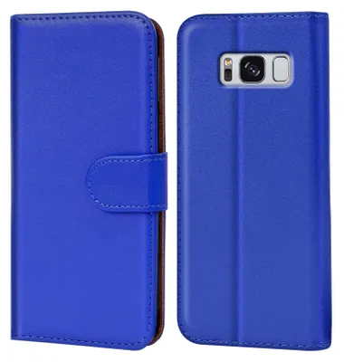 Immagine prodotto di Custodia a libro per Samsung Galaxy S8 Plus Custodia Flip Cover Custodia protettiva per telefoni cellulari