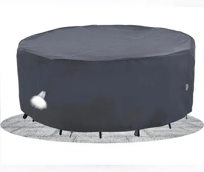Productafbeelding van Tuinmeubelbeschermer - waterdicht - 230 x 80 cm - grijs