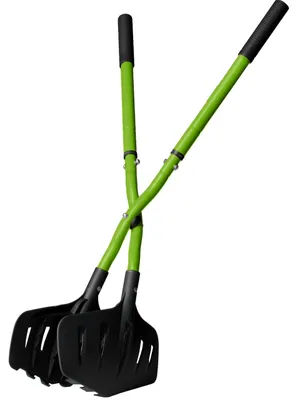 Image de Outils de jardin télescopiques pour ramasser les feuilles