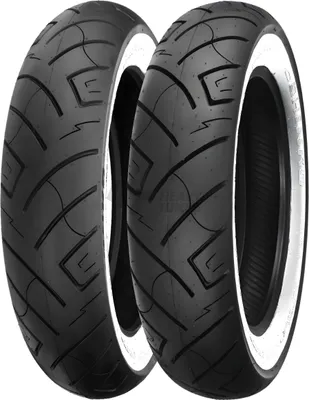 Image de Pneus Shinko SR-777 150/70 B18 76H TL WW flanc blanc arrière
