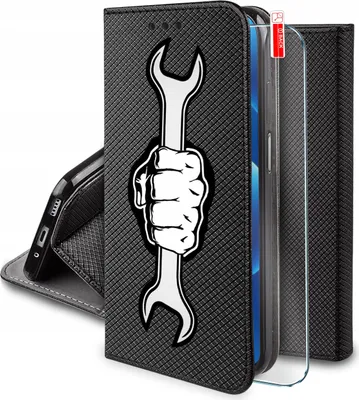 Immagine prodotto di Etui do Xiaomi Redmi 15 4G | 5G MAGNET WZORY CASE + SZKŁO 9H