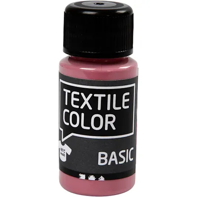Produktbild von Creativ Company Textilfarbe, 50ml, dunkles Rose