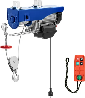 Obrázek produktu pro Expondo MSW lanový naviják – 1350 W – 800 kg – 12 m – s dálkovým ovládáním